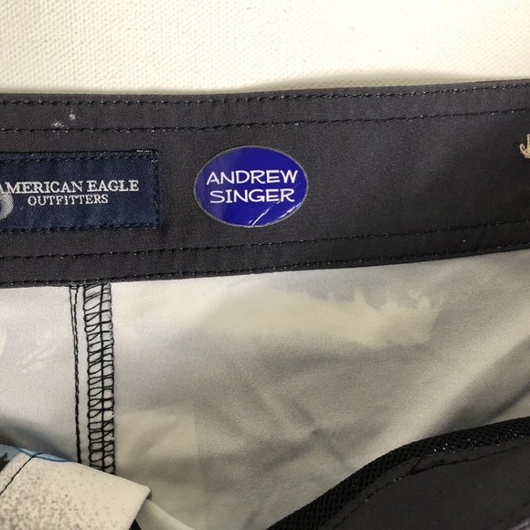 American Eagle Outfitters Men's Classic Board Shorts Size XL K85 - Picture 6 of 6